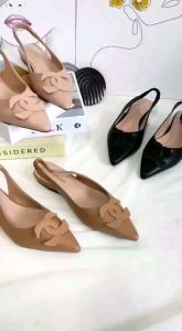 Sepatu flat shoes wanita tali belakang SIMONCELLI