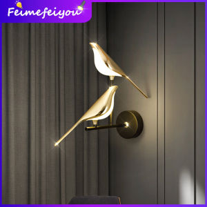 Led Wall Light Modern Design Nordic Luxury Wall Lamp Indoor for Bedroom Living Room Magpie Lighting Kitchen Mirror Bird Shape Wall Lights
