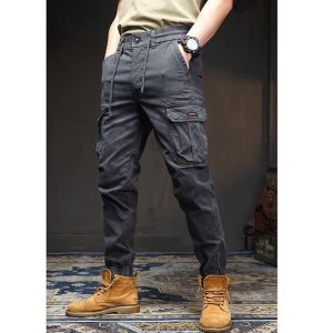 JGH5 - Quần Kaki Jogger Túi Hộp bo gấᴜ lưng thun khóa kéo Cao Cấp phong cách trẻ trυng năng động.