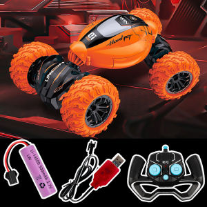 Hot 2023 Xe điều khiển từ xa leo núi địa hình xe điều khiển từ xa tự cân bằng xoay 360 pin sạc có âm thanh đèn led