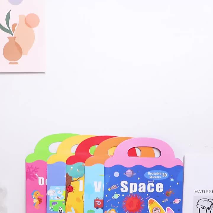 DIY Fun Children Scene Sticker Book 0.3 Early Education