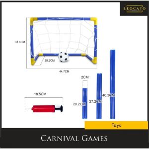 3 In 1 Carnival Outdoor Games Combo Set Plastic Cones Bean Bags Ring Toss Game