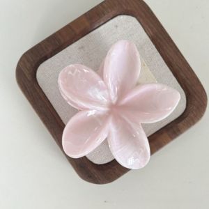 STAR FRUIT Hoa Kẹp tóc càng cua clip cho phụ nữ thanh lịch phong cách vườn Kẹp tóc càng cua lớn với thiết kế cây cỏ hoàn hảo cho kỳ nghỉ và phong cách hàng ngày