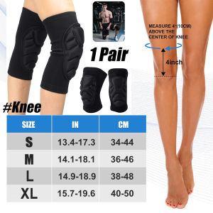 1 Pair Sports Elbow Support Knee Pads Brace for Gardening Cleaning Construction Work Flooring Volleyball Anti Slip Collision Avoidance Kneepads with Thick EVA Foam