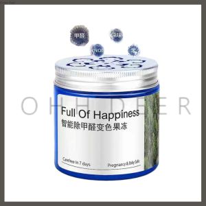 OHHDEER  200g Smart Formaldehyde Removal Color Changing Jelly New House Car Odor Removal Artifact