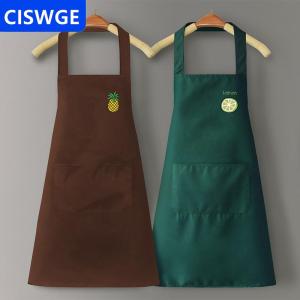 [COD] CISWGE AUTOPARTS Nhà bếp không thấm nước tạp dề đầu bếp làm việc tạp dề BBQ nhà hàng quán bar cafe sơn BIB Nail Studio làm sạch đồng phục