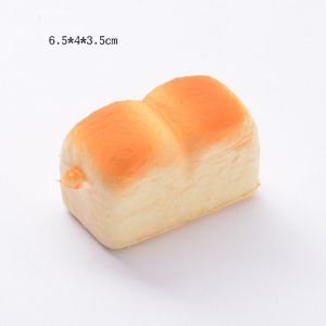 WILD Spoof Simulated Artificial Bread Toy Tease People Simulation Food Simulation Bread Model Creative Bread Simulation Bread SqueezeToys Home Ornaments