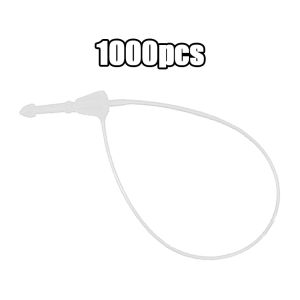 1000pcs Plastic Hang Tag Snap Lock Pin Strings Loop Fasteners