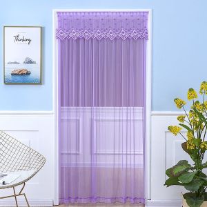 Summer Anti-Mosquito Gauze Curtain Of Holing Free Home Kitchen Fly Magic Stick Adhesive Feng Shui Bedroom Adornment Partition Curtain