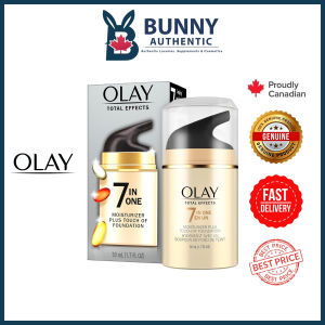 [OLAY Canada] Kem dưỡng ẩm Total Effects 7 in 1 phiên bản bổ sung kem nền 50ml | Bunny Authentic