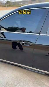 4pcs tahan lasak Silikon Penampan Bunyi Kunci Pintu Kereta Meterai Penyerapan Kejutan Perlindungan. Pengurangan Bunyi Kalis bunyi Penampan Kunci Pintu Peredam Bunyi Aksesori Auto