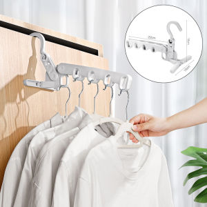 Foldable Drying Rack Travel Hotel Use Portable Multi-Function Clothes Dryer/5 Holes/Indoor Home Family Bathroom