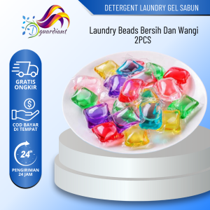 2PCS - Detergent Laundry Gel Ball Sabun Cair Cuci Baju Liquid Bola Ajaib Travel Deterjen Mini Unik