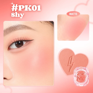 PINKFLASH (F20) OhMyHoney Blush Soft Powder Naturally Pigmented Blush Powder Cheek