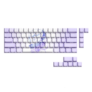 74 Key Original Height Keycaps Crafted from PBT with Side Printed for Mechanical Keyboards Comfortable Typing