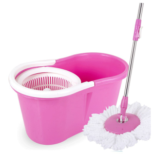 360 Easy Magic Floor Spin Mop Microfiber Rotating Head