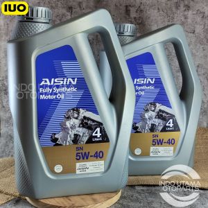 Oli Aisin Fully Synthetic SN/CF 5W-40 4 Ltr