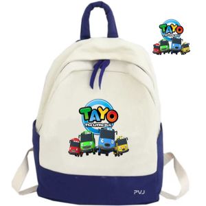 PVJ Tas Tayo Ransel Anak Laki Laki SD Backpack Sekolah Karakter Bus