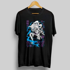 Kaos Anime One Piece Murah | Motif Gambar Gear 5 | Polyester 20s Lebih Tebal - GRATIS ONGKIR