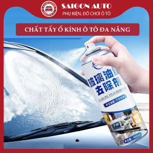 Bình xịt tẩy vết ố vàng kính chuyên dụng ô tô  xe hơi làm sạch kính loại bỏ bám bụi và vết ố trên kính làm sáng và bảo vệ kính ô tô