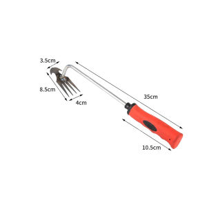 เครื่องกำจัดวัชพืชในสวน 1ชิ้นเครื่องมือทำสวนดินแบบหลวมสำหรับกำจัดวัชพืชมืออุปกรณ์กำจัดวัชพืชอเนกประสงค์