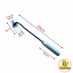 MaxPlus Manual Weeding Puller Tool Handheld Weeding Tool Garden Hoe and Rake