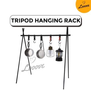 Rak Gantung Portabel Alat Camping Outdoor - Hanging Rack Foldable