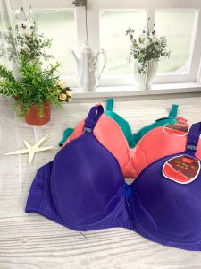 BRA BH Busa Pakaian Dalam Wanita Tanpa Kawar Ukuran Besar 34 36 38 40 42 44