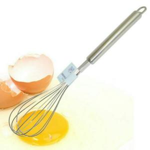 Whisker Balloon Whisk 8 Inc Pengocok Telur Stainless Anti Karat Alat Kocokan Telur Hand Mixer