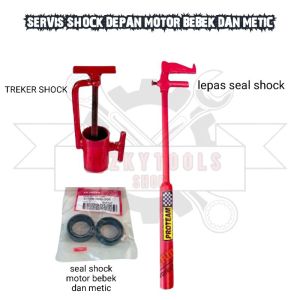alat servis shock depan treker shock depan treker sil depan