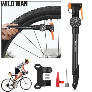 Cái Bơm Lốp Xe Đạp Hợp kim nhôm tiện dụng 120psi với đầu xoay 360 độ để sử dụng thoải mái và Lạm Phát chính xác