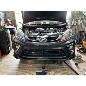 Original Front Bumper with Hole & Skirt- Perodua Myvi 2018