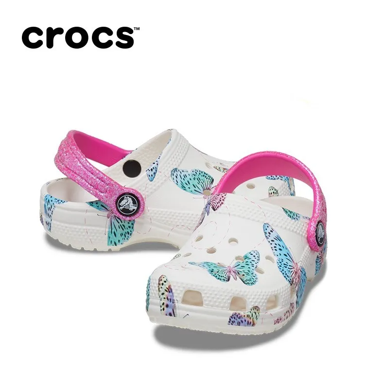 Butterfly crocs outlet