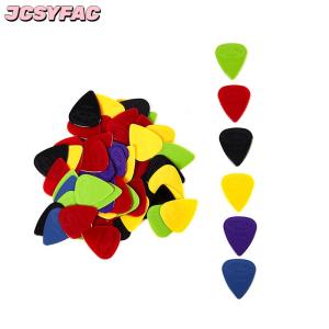 JCSYFAC 10 Miếng Miếng Miếng gảy đàn guitar Alice dụng cụ trung gian bằng nylon màu trắng đen chống trượt cho Đàn Guitar Điện Acoustic phụ kiện đàn Ukulele