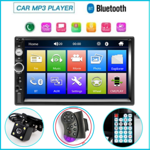 COD Head Unit Universal 2 Din Kamera Mundur Android Audio Mobil Tape Media Player MP5 Bluetooth Touch Screen Dilengkapi Remote Stir 7010B / Multimedia Player Touch Screen Stereo Android/iPhone 2 Din 7 Inch Bluetooth Audio Car MP3 MP5 Player In Touch Scree
