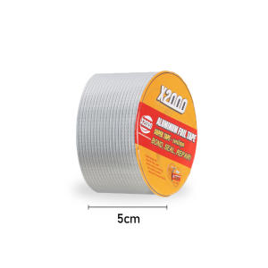 [COD] Super Sticky Aluminum Foil Butyl Rubber Tape Self Adhesive Waterproof for Roof Pipe Marine Repair