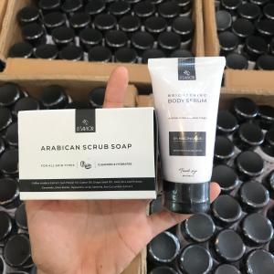 Dsavior Paket Bundle Brightening Body Serum 50 ml + Sabun Arabican Soap 80 Gram