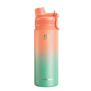 ROCKBROS Thermal Water Bottle Sports Water Bottle Non Slip 304 Stainless Steel Cold And Hot Thermo Cup Cycling Hiking Equip