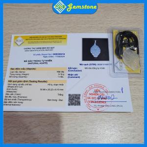 Mặt Dây Hồ Ly Chín Đuôi Đá Mã Não Hỗ Trợ Tình Duyên Thu Hút Tài Lộc- Trang Sức PAG