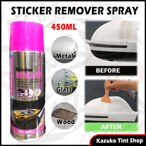 ✨ Naviss Sticker Remover 450ml  Adhesive Cleaning Car Glue Clear Double-Sided Adhesive Removal Remove Car Sticker Label Scrapper 不干胶贴纸 粘胶去除喷雾 粘胶去除剂 Penyembur Pembersih Pelekat Car Care DIY