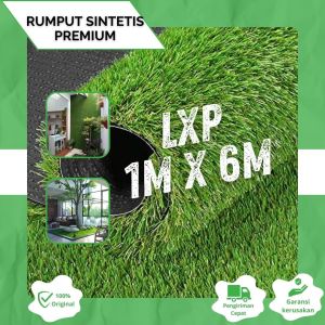 Rumput sintetis (SWISS)  Lebar 1M x Panjang 6M / Rumput sintetis (SWISS) murah TEBAL 3cm / Rumput sintetis (SWISS) murah