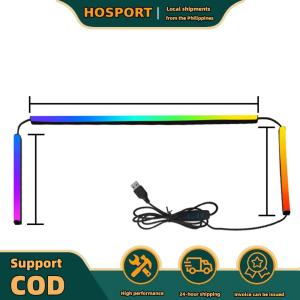 【HOSPORT】 RGB Gaming Lights USB-Powered DIY LED Strip Light for Game Desks
