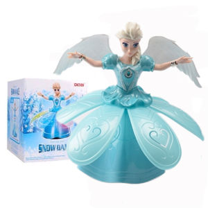 Dancing Angel Doll with Lights and Sounds Toy music frozen doll Toys for kids girl