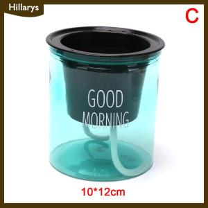 [Hillarys] Transparent Flower Pot Self-Watering Plant Flower Pot Home Garden Decoration