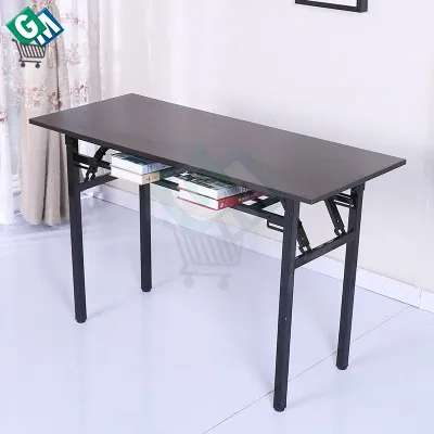 GM Double Layer Computer Folding Table 80*40*75 cm Home & Office Computer Desk Study Table Foldable