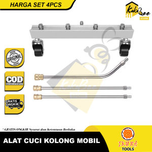 Alat cuci kolong mobil jet cleaner quick release 1/4" pembersih chassis - Undercarriage cleaner kolong ban mobil quick release adaptor gun jet cleaner