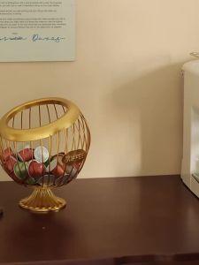 ที่วางแคปซูลเอสเปรสโซ ที่เก็บกาแฟ ที่วางพ็อดกาแฟ อุปกรณ์จัดระเบียบผลไม้ในครัว ชิ้นส่วนอะไหล่