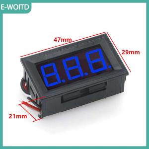【E-WOITD】 Kỹ thuật số vôn kế DC 100V 10A Vôn kế Ampe kế kép kỹ thuật số Volt Meter đo electromobile xe máy xe hơi