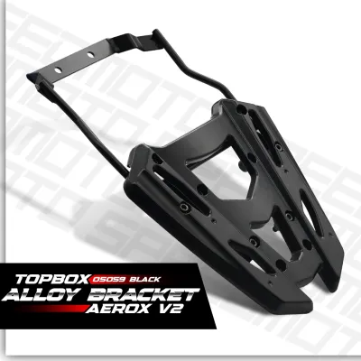 MOKOTO AEROX V2 ALLOY TOP BOX BRACKET MKT-05059 ALLOY REAR TAIL BOX CARRIER BRACKET FOR YAMAHA AEROX 2020 MOTORCYCLE