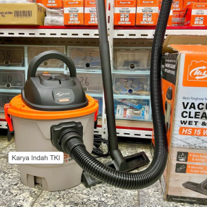 Mesin Peyedot Debu Vacum Cleaner H&L HnL HL Wet & Dry HS 15 WD Kering Dan Basah 1.000Watt Vacuum Cleaner